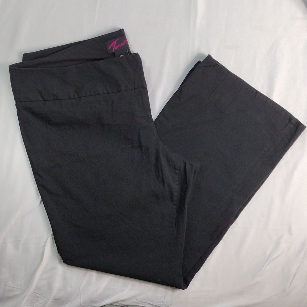 Torrid Vintage Rayon Blend Stretchy Flare Dress Work Trousers Size 20R